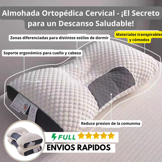 ALMOHADA ORTOPÉDICA CERVICAL